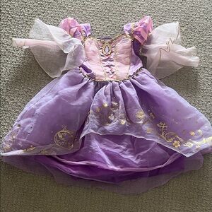 Disney Repunzel Princess Purple Costume Dress for Kids
